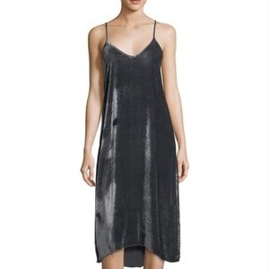 PRICE DROP ATM- Silver Slip Dress